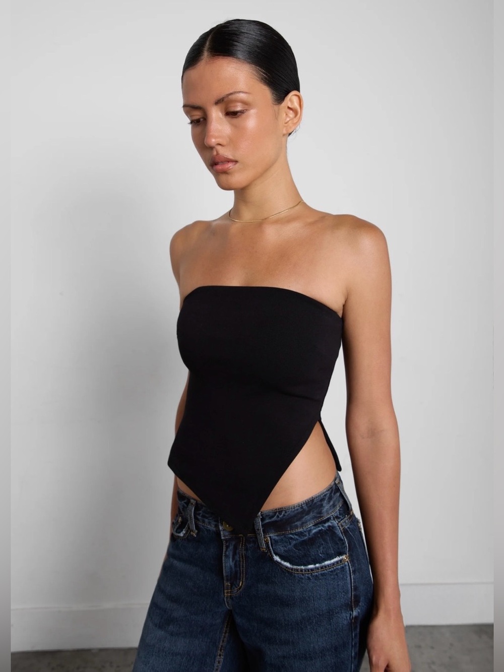 Oak + Fort Cropped Tube Top